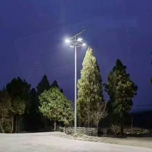 مصباح شارع <span class=keywords><strong>LED</strong></span> شمسي من سلسلة B10D بقوة 50-400 واط، تصميم مربع مستطيل نحيف ومسطح، هيكل ألومنيوم رمادي داكن، تقنية SMD5054 - Product Image 6