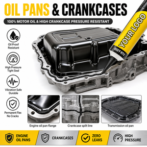 Sigillante in Silicone Nero RTV 650F ad Alta Temperatura, Resistente a Olio, Acqua e Antigelo per Uso Automobilistico - Product Image 4