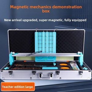 Matériel d'expérimentation <span class=keywords><strong>de</strong></span> <span class=keywords><strong>physique</strong></span> et <span class=keywords><strong>de</strong></span> mécanique, édition enseignant, ensemble complet pour collège, boîte <span class=keywords><strong>de</strong></span> <span class=keywords><strong>physique</strong></span> en métal et plastique à base magnétique - Product Image 4