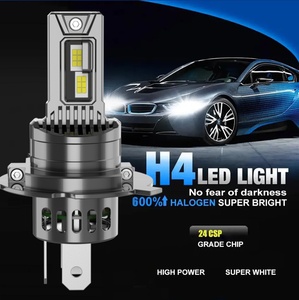 ไฟหน้ามินิ LED ดีไซน์ใหม่ปี 2026 รุ่น H1 H7 9005 H4 6000K 10000 ลูเมนส์ หลอดไฟแบบเสียบใช้งานได้ทันที สำหรับรถกอล์ฟ ไฟสูงและไฟต่ำ สว่างมาก LED H - Product Image 1
