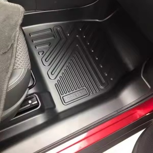 อุปกรณ์ตกแต่งรถยนต์ขายดี พรมปูพื้นรถยนต์ 3 มิติ 4 มิติ 5 มิติ TPE สำหรับรถยนต์โตโยต้า ปาโด้ ปี 2018 - Product Image 2