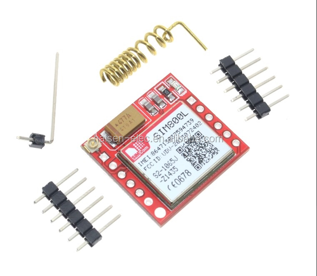 GPRS GSM Module SIM800L development board Core Board  Quad-band With MicroSIM Card TTL Serial Port SIM800