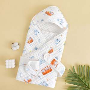 Serviettes de plage amusantes personnalisées avec des animaux, 100% coton, serviette de bain à capuche, couverture pour bébé avec motif de dessin animé pour enfants - Product Image 3