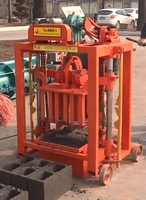 Machine à fabriquer des blocs de ciment de petite taille à prix d'usine, vente en Afrique QMY2-45