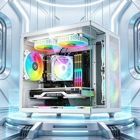 Ordinateur de bureau de jeu Ryzen 5 9600X RTX 5060 32 Go de RAM 1 To SSD Système informatique IA pour l'e-sport