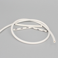 Tubo de PVC flexible para marcar cables eléctricos, accesorios de cableado eléctrico, para cableado de gabinetes y casas, tubo de identificación de cables antienvejecimiento