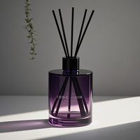 Ensemble de diffuseurs en verre à imprimé léopard élégant, luxe pour la maison et l'hôtel, cadeau d'aromathérapie, 500ml 1000ml 2000ml