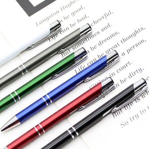 16 Hot Selling Personalized Advertising <b>Cheap</b> Metal Custom Logo Aluminum Ballpoint <b>Pen</b> - Product Image 3