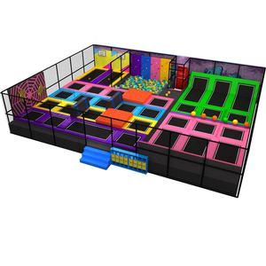 놀이터 기획 디자인 키즈 플레이 파크 소프트 트램펄린 파크 판매 - Product Image 1