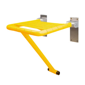 Siège de douche mural pliable Wankang en plastique, tabouret de sécurité pour salle de bain pour personnes âgées - Product Image 2