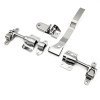 Serrure de compartiment de camion frigorifique Tuoxin en acier inoxydable pour remorque, fourgonnette, conteneur, porte arrière, accessoires de verrouillage pour fourgonnette