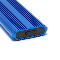 Nouvel boîtier externe pour disque dur SSD M.2 USB3.1 Type-C double protocole NVME NGFF, boîtier externe portable pour SSD M2 pour ordinateur portable et ordinateur de bureau