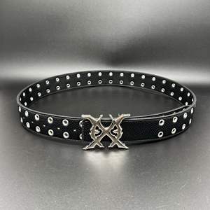 Ceinture pour homme, ceinture punk avec boucle extraterrestre, ceinture gothique vintage Y2K, ceinture pour homme ou femme, ceinture punk de rue en cuir PU, ceinture de créateur à porter avec un jean - Product Image 3