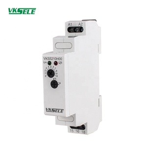 VKS5210 <span class=keywords><strong>15A</strong></span> Modular tiempo V 24V 12V relé V <span class=keywords><strong>220V</strong></span> mecánica un tiempo de retardo interruptor - Product Image 5