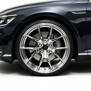 Rines de Aleación de Aluminio 6061-T6 para Automóvil, Forjados, Cóncavos, Personalizados, PCD 5x114.3 5x130 5x120 5x112 5x108, 16 17 18 19 20 21 22 24 26 Pulgadas - Product Image 4