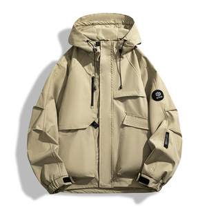 Veste unisexe coupe-vent et imperméable, coupe ample, pour voyage, cyclisme, pêche, printemps, automne, plein air - Product Image 2