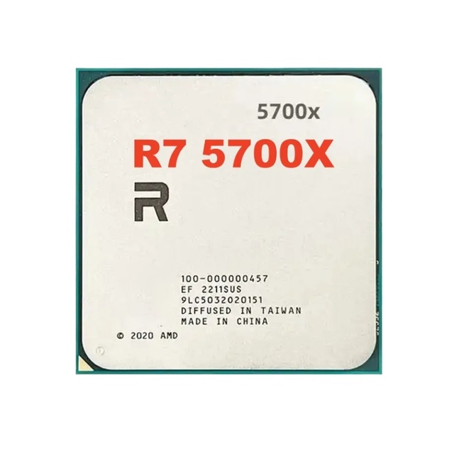 New Used in Stock R7 5000 Series Processor R7 5700G 5700X 5700X3D 5800 5800X 5800X3D Cpu Processor for Computer Desktop