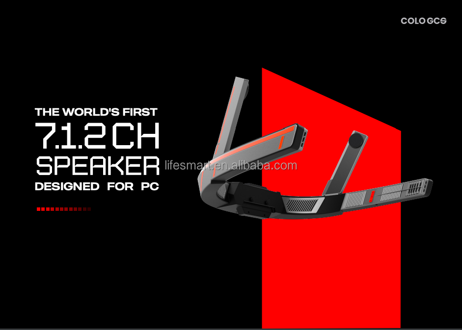 ORANGLES COLO GCS 7.1.2 Surround Sound Gaming Chair Audio System | Immersive 11-Speaker Seat Speaker with Dolby Atmos for PC/PS5/Xbox – Kuwait - elegant presentation - exhibiting components - Image 6 of 6 | ideal for home | Discount on COLO GCS 7.1.2 Surround Sound Gaming Chair Audio System | Immersive 11-Speaker Seat Speaker with Dolby Atmos for PC/PS5/Xbox – Kuwait Virginia | Free Shipping ORANGLES