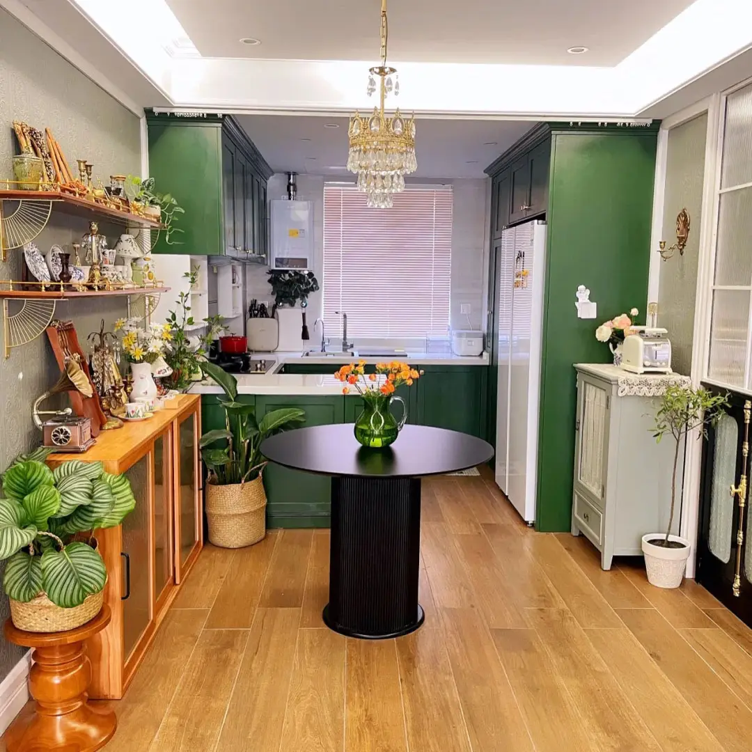 Profesyonel One-Stop çoklu tasarım komple Modern sözleşmeli ticari ahşap mutfak dolabı seti