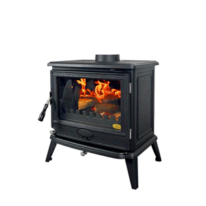 Nouvelle mode, poêle à bois autoportant d'extérieur 9KW en acier laminé à froid, verre 5mm, certifié CE PANSEE, 160m, modèle Allemagne <span class=keywords><strong>Shott</strong></span> - Product Image 2