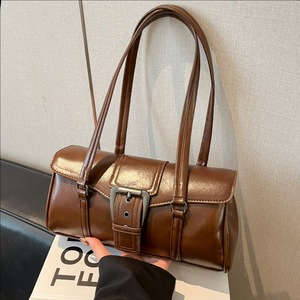 Bolso de Hombro de Alta Gama, Único, Tipo Bandolera, para Motocicleta, con Asa Superior, Estilo Retro, para Oficina, Tipo Francés, para Mujer - Product Image 4