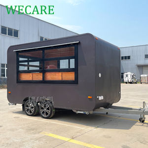 WECARE Carrello Bar Mobile Su Misura per Gelati, Frullati, Succhi, Caffè, Granite e Cibo da Strada con Cucina Completamente Attrezzata - Product Image 3
