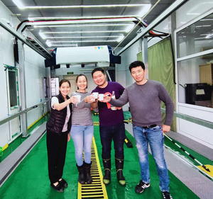 Máquina de lavado de coches sin contacto automotriz de un solo brazo de agua de alta presión de 360 grados con función de espuma y champú - Product Image 6