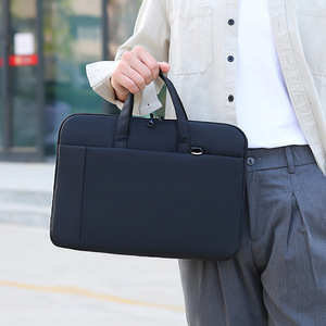 Nouveau Sac à Ordinateur Portable Professionnel, Sacoche, Sac à Main Décontracté Simple Unisexe, Sac Bandoulière Messager de Bureau, Étanche et Portable - Product Image 3