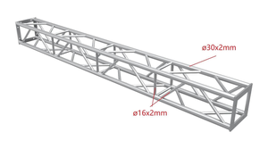 Structure d'échafaudage portable en aluminium 6061 avec cadre galvanisé pour éclairage de scène et spectacles, anodisation anti-corrosion - Product Image 2