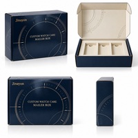 Boîte d'expédition personnalisée brillante en carton ondulé E-Flute avec insert en papier à trois fentes pour l'emballage e-commerce