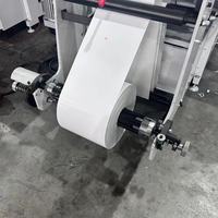 Máquina Troqueladora Plana Multifuncional de Alta Productividad RTMQ-570 para Rollos de Etiquetas a Hojas con Carga Automática de Desenrollado