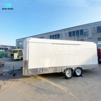 Remorque de nourriture Offre Spéciale cuisine mobile camion de restauration rapide barbecue bar de scène mobile remorque de nourriture