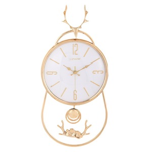 Stylish Wall <b>Clock</b> Analog <b>Battery</b> Powered Silent Decorative <b>Clock</b> For Living Room Bedroom Hotel Lobby - Product Image 3