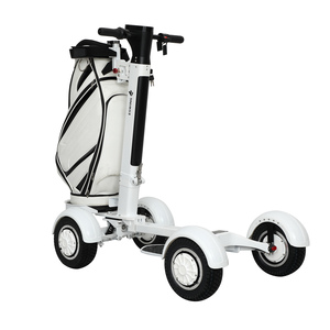 Chariot de golf électrique pliable ESWING 2000W, chariot de golf avec batterie longue portée, chariot de golf portable pour 18 trous complets - Product Image 3