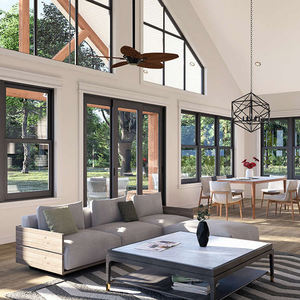 Modernas Villas de Dos Pisos de Acero Ligero para Zonas Rurales, Casas Prefabricadas con Habitaciones Orientadas <span class=keywords><strong>al</strong></span> <span class=keywords><strong>Mar</strong></span>, Ecológicas, Resistentes <span class=keywords><strong>al</strong></span> Fuego e Integradas - Product Image 4