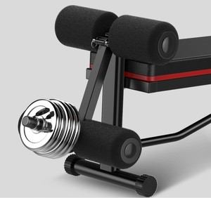 BunnyHi JSY020 Leather Preacher Curl Hip Thrust Training Exercise Home Equipment Workout Flat Gym <strong>Bench</strong> With <strong>Leg</strong> <strong>Extension</strong> - Product Image 6