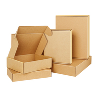Boîtes d'expédition dures de taille personnalisée avec logo gaufrage carton ondulé noir pour chapeau tissu emballage boîte postale ondulée