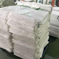 Vente directe d'usine Sac tissé en polypropylène blanc résistant à l'humidité 25 kg 50 kg Sacos De Polipropileno Sac vide pour riz farine