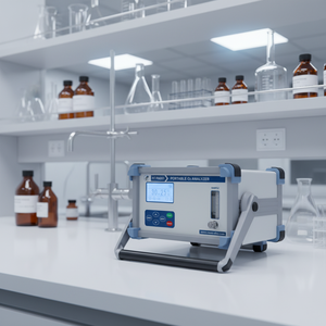 เครื่องตรวจจับก๊าซ ALBERCO HT-LA501 2-in-1 สำหรับออกซิเจนและไนโตรเจน เครื่องวิเคราะห์ออนไลน์ความแม่นยำสูง พร้อมไซเรนเตือนภัย ใช้งานสะดวก - Product Image 4