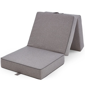 Sofá Cama Plegable Tapizado en Tela con Colchón de Espuma Viscoelástica para Sala de Estar y Dormitorio, Ideal para Uso en Centros Comerciales - ¡Oferta! - Product Image 3