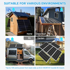 両面発電580W 580W 590Wハーフセル太陽光パネル182モノN型パワーTUV認証済み太陽光パネル（屋根用太陽光発電システム向け） - Product Image 5