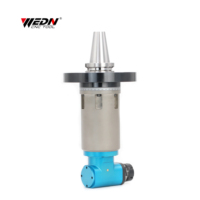 AG90-BT50-ER40-350 WEDN Tête d'angle latérale à longue portée 90° à couple élevé, montée sur bride, pour fraisage et perçage intensifs en usinage