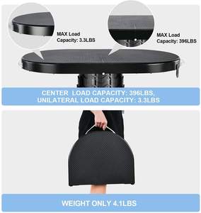 Mesas <span class=keywords><strong>Plegables</strong></span> Ligeras para Acampar, para Cocinar y Comer, Mesa Telescópica Portátil Pequeña y Taburete Plegable para Picnic en la Playa - Product Image 4