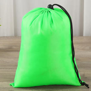 20*25cm Casual Eco-Friendly Unisex Custom Logo Print Size Color 210D One Side Drawstring Polyester Storage Dust <b>Bag</b> - Product Image 4