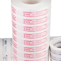 Rouleau de film blister PE PET 360 mm avec papier de dialyse enduit, stérilisation EO/Gamma pour instruments dentaires, machine automatique CE MDR