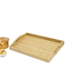 Plateau de service <span class=keywords><strong>en</strong></span> <span class=keywords><strong>bois</strong></span> Extra Large, plateau repose-pieds avec poignée FSC, plateau de service <span class=keywords><strong>en</strong></span> noyer naturel fait <span class=keywords><strong>à</strong></span> la main, <span class=keywords><strong>palette</strong></span> décorative Vintage - Product Image 1
