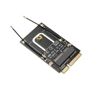 <span class=keywords><strong>M</strong></span>.<span class=keywords><strong>2</strong></span> NGFF zu Mini-PCI-E (PCIe+USB) Adapter für <span class=keywords><strong>M</strong></span>.<span class=keywords><strong>2</strong></span> WLAN-Key für Intel AX200 9260 8265 8260 Schlüssel NGFF E für m2 - Product Image 6