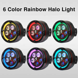 Luz de motocicleta JPAD J5S 6 colores halo alto brillo foco Amarillo Blanco 180W LED faro antiniebla para <span class=keywords><strong>BMW</strong></span> <span class=keywords><strong>1200</strong></span> Gs - Product Image 6