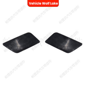 Couvercle de lave-phare de véhicule Wolf Lake, panneau de garniture ABS pour Audi Q3 2015-2018, côté gauche et droit - Product Image 2