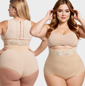 مشد نسائي عالي الجودة لتنحيف الخصر ورفع المؤخرة والتحكم في البطن، ضيق ومريح بشكل مثلث - Product Image 1
